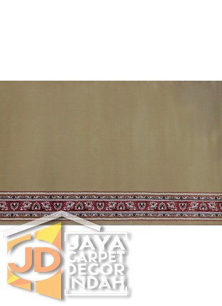 Karpet Sajadah Bristol Beige  Motif Polos 120x600, 120x1200, 120x1800, 120x2400, 120x3000